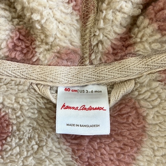 Hanna andersson heart marshmallow fleece jacket - Picture 5 of 7